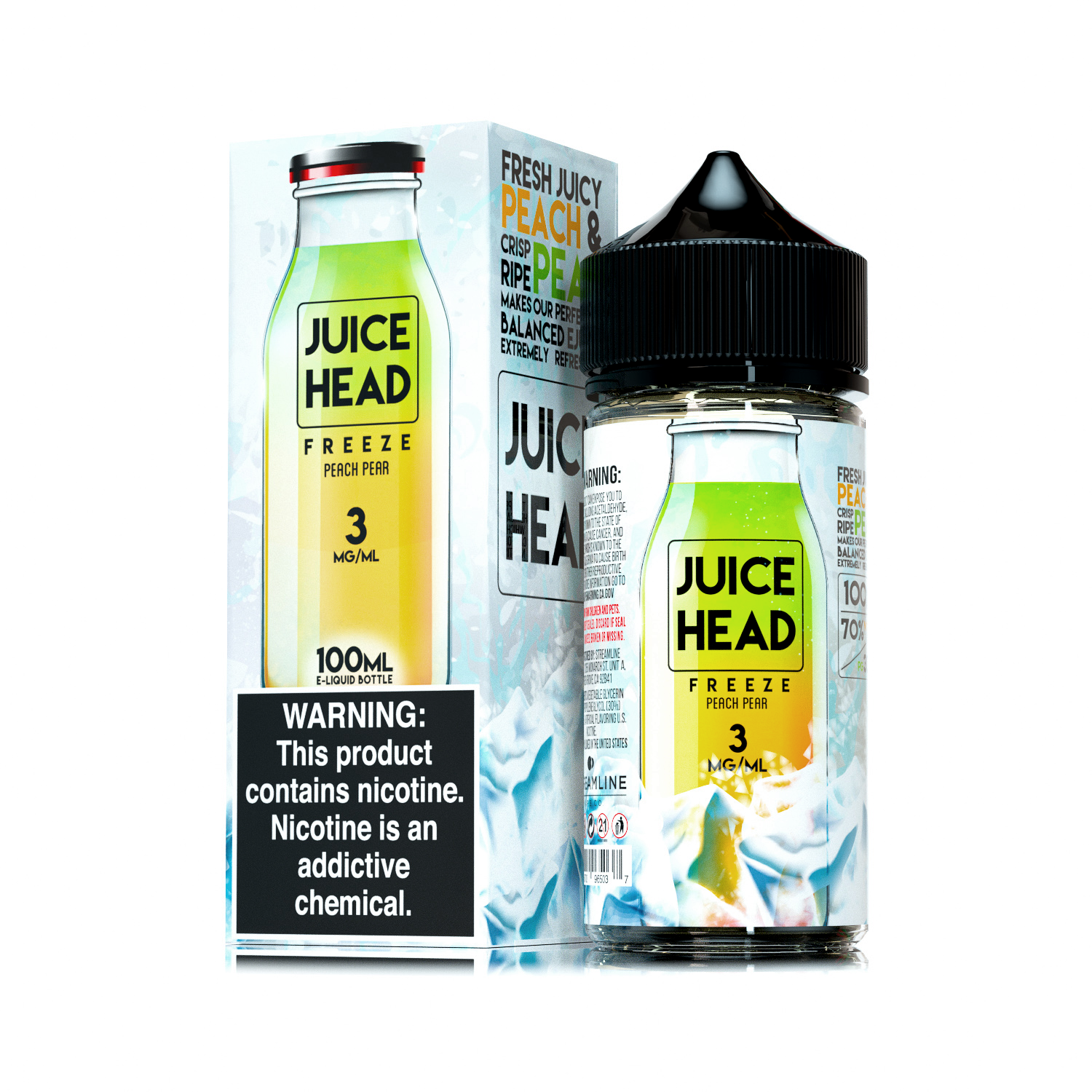 Juice Head Peach Pear FREEZE 100mL